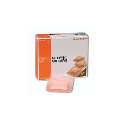 Smith&Nephew 66000043 - Allevyn Adhesive Hydrophilic Dressing 7.5 x 7.5 cm, BX 10
