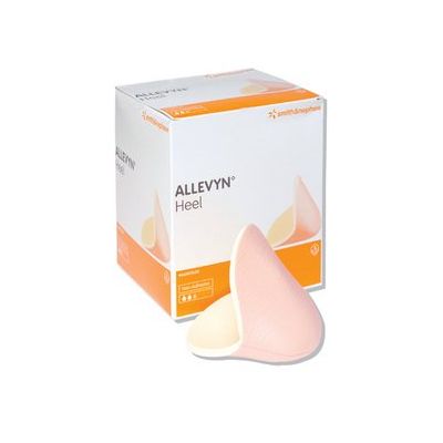 Smith&Nephew 66007630 - ALLEVYN Heel Dressing, Latex Free, BX 5