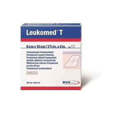 BSN Medical 7238108 - LEUKOMED T Sterile Dressing 10cm x 12.5cm, BX 50