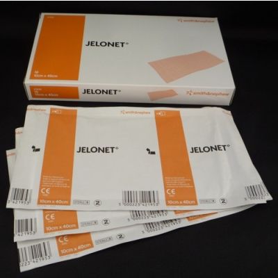 Smith&Nephew 7459 - Jelonet Sterile Dressing, 10cm X 40cm  (4" X 16"), BX 10
