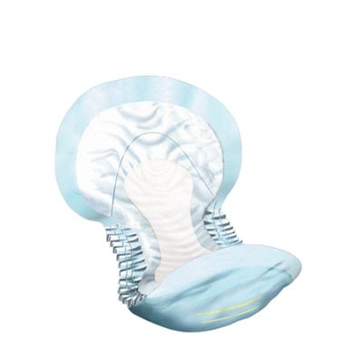 Tena 62418 - TENA Day Regular Pads (Blue), Elastic Sides, Cs/2Pk/46., CS 92