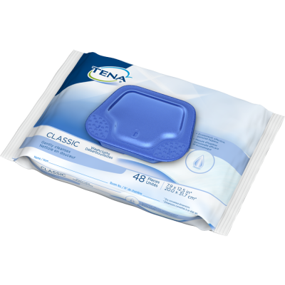 Tena 65724 - Tena Classic Washcloth 7.9"x12.5", PKG 48