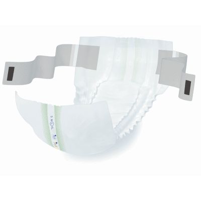 Tena 67805 - TENA Flex Super Size 12 Brief, (28-42" Green), With Cloth Like Super Fit Belt, for Moderate to Heavy absorption, CS 90