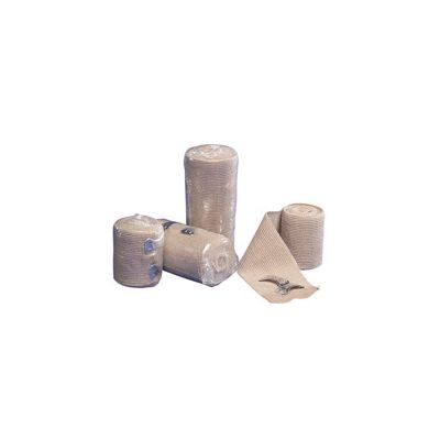 Tyco Covidien 4204 - TENSOR Elastic Bandages with Removable Clips, 4" Wide, CS 144