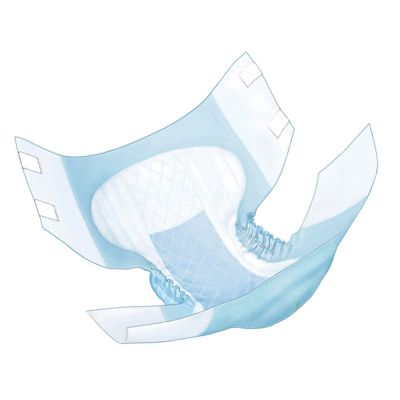Tyco Covidien 67033 - WINGS QUILTED OVERNIGHT Adult Brief Medm 32-44" Waist (White) Maxim Absorbency, CS/8/12