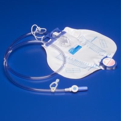Tyco Covidien 8206 - KENDALL Curity Anti-Reflux Chamber 2000cc Drain Bag,Splashguard II Spout,Safeguard Needleless Sample Port, CSR Wrap, CS 20