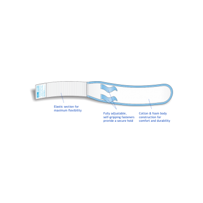 Urocare 6344 - Urocare Fabric Leg Strap, Upper, Large (12"-21"), EACH