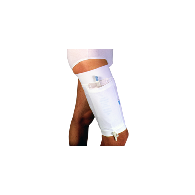 Urocare 6382 - Urocare Fabric Leg Bag Holder Bag, Upper Leg, Small (54.4cm upper:44.3cm lower) 16".Latex Free., EACH