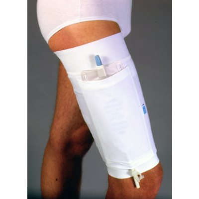 Urocare 6384 - Urocare Fabric Leg Bag Holder Bag, Upper Leg, Largel (61cm upper:49cm lower).16".  Latex Free., EA