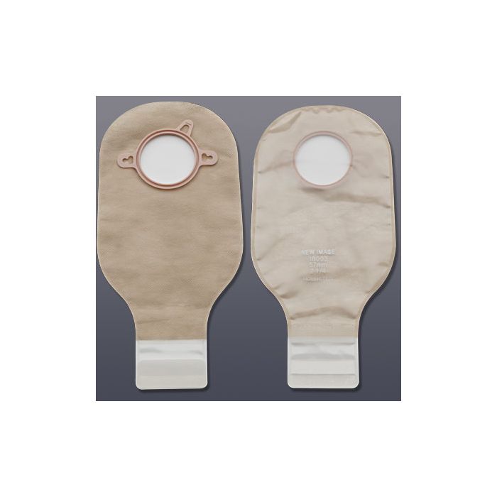 Hollister 18004 New Image Ultra Clear 12 Drain witn LnR Closure 2 3 4 Blue BX 10