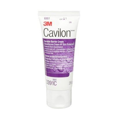 3M 3391C - 3M Cavilon Durable Barrier Cream, Resists Wash-Off, 28g Tube, Fragrance Free, EA