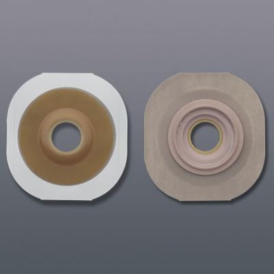 New Image 1 3/8" Pre-Cut, Flextend Convex Floating Flange with Tapered Edges, Tape, Red, 2 1/4"