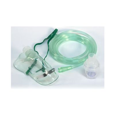AMG 705-520 - Nebulizer Kit, Adult Mask (Nebulizer cup, Adult Aerosal Mask, 7ft Oxygen tube), EA
