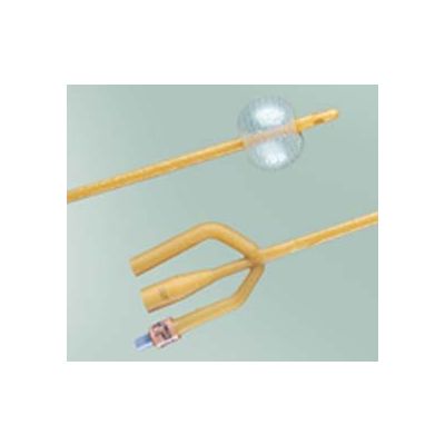 Bard 0102SI14 - BARDEX Foley Catheter, Infection Control, 2-Way CoudeTiemann 14 Fr 5cc, BX 12