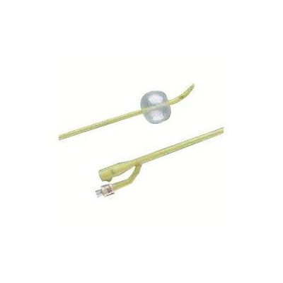Bard 0168L16 - 2 Way, Hydrogel Coated Latex Foley Cath, 5cc Balloon Coude, Sterile, 16 Fr, BX 12