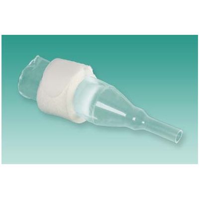 Natural Male External Catheter, Non-Adhesive, 3 Straps, Medium (29mm)