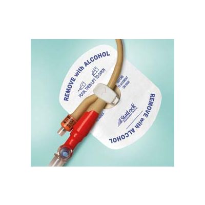 Bard FOL0105 - STATLOCK Catheter Securement Device, Silicone,Tricot Anchor Pad, for 3-Way Catheters  (BARD # FOL0105), BX 25