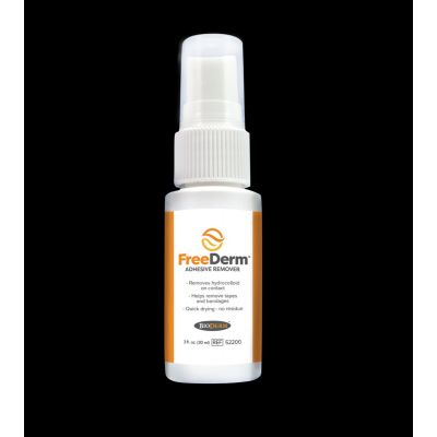 BioDerm 52202 - FreeDerm Adhesive Remover Spray, 3oz Bottle, EA