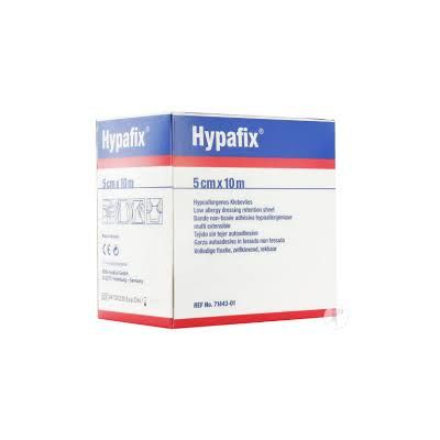 BSN Medical 7144301 - Hypafix Non-Woven Retention Tape 5cm x 10m Acrylic Adhesive Coated, BX 1