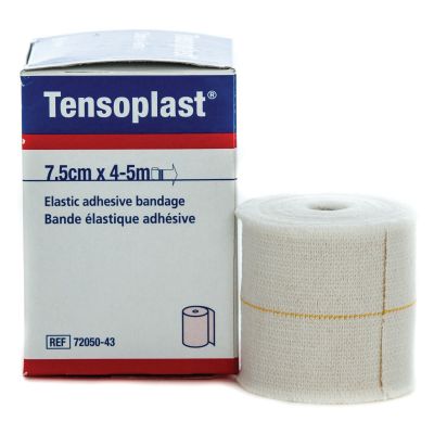 BSN Medical 7205043 - Tensoplast Elastic Adhesive Bandage, Cream, 7.5cm x 4.5m, EA