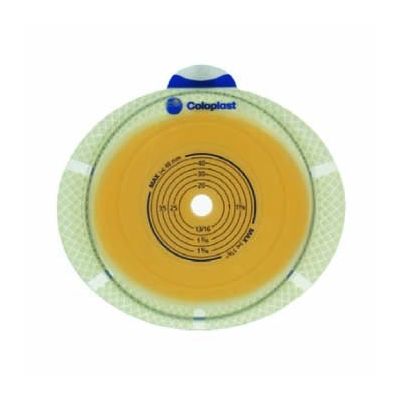Coloplast 11307 - SenSura 2 pc. Flex Skin Barrier w/ Flange, Cut-to-Fit, Standard Wear, Convex Light, Yellow 15-56mm, BX 5