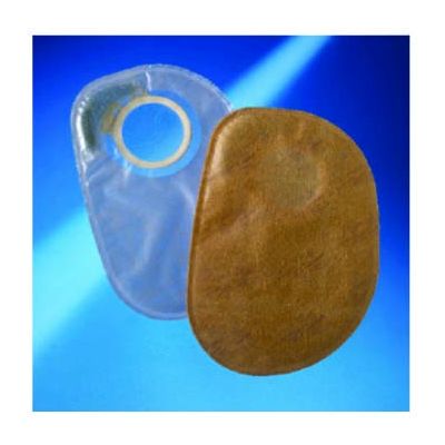 Coloplast 12384 - Assura 2 pc. Closed Pouch, Opaque, Green 8-1/2" (22cm), BX 30