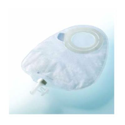 Coloplast 14553 - Easiflex 2 pc. Drainable Urostomy Multi-chamber Pouch, Maxi, Opaque, Green 35mm, BX 20