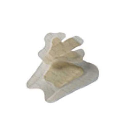 Coloplast 3488 - Biatain Adhesive Foam Heel Dressing (Sterile) 7-1/2" x 8" (19 x 20cm), BX 5