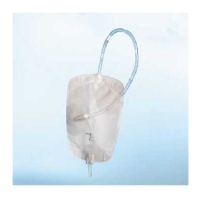 Coloplast 5161 - Conveen Security+ Leg Urine Bag, Latex and PVC Free 17 oz. (500mL) Medium, KIT