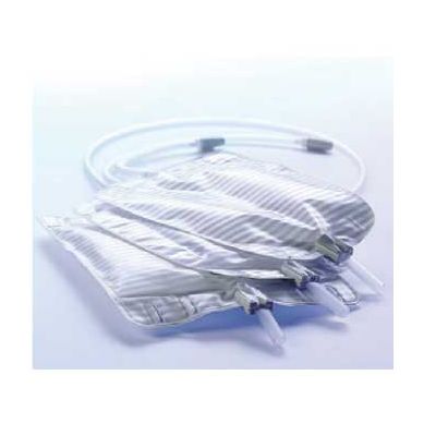 Coloplast 5170 - Conveen Security+ Contour Leg Urine Bag, Non-Latex, Fabric Leg Bag Straps 21 oz. (600mL) Medium, BX 10 KITS