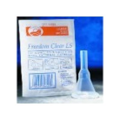 Coloplast 505341 - Freedom Clear External Catheter, LS (Long Seal) (Non-Latex) Large, 35mm (New #505341), BX 100