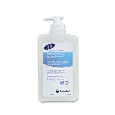 Coloplast 7233 - Gentle Rain Extra Mild, Sensitive Skin Cleanser and Shampoo 20 fl. oz./ 600mL, EA