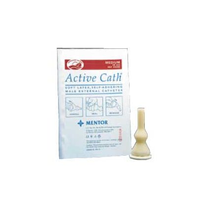 Coloplast 506200 - Active Cath Self-Adhering Extended Wear Male External Catheter (Latex) Medium, 28mm (New #506200), CS 100