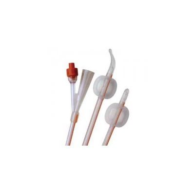 Coloplast AA6C20 - FOLYSIL Foley Catheter, 16", 20Fr, 30cc, 100% Silicone, 2-Way, BX 5