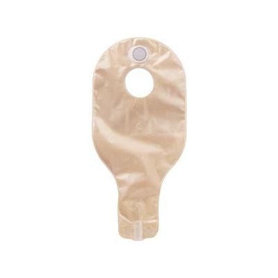 ConvaTec 420696 - Natura 2-Piece High Output Drainable 14" Pouch with Filter, 57mm (2 1/4"), Transparent with 1-sided comfort panel, anti-reflux valve, for high liquid output, BX 5