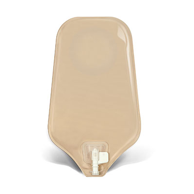 ConvaTec 421631 - Esteem+ One Piece Transparent Urostomy Pouch, Durahesive Flexible Skin Barrier with Accuseal Tap, Cut-To-Fit 13-45mm, BX 10