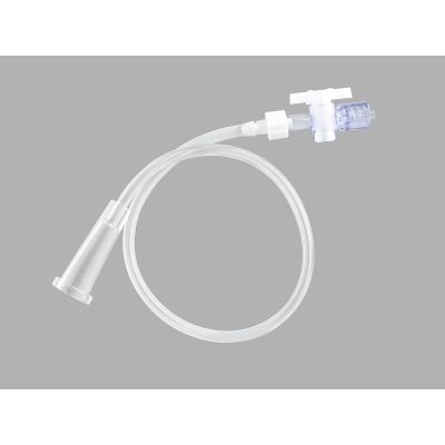 Cook Inc. G02278 - Connecting Tube with Drainage Bag Connector, 14 French, 30cm, Stopcock Connector Type, EA