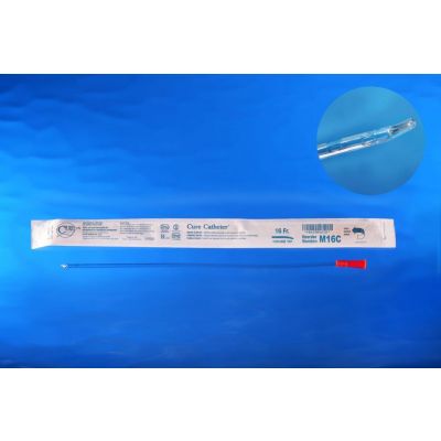 Male 16 French coude catheter