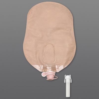 Hollister 18903 - New Image Urostomy Pouch with Multi-chamber, 2 1/4", 9" transparent, BX 10