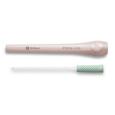 Hollister 7010 - Infyna Chic Read To Use Hydrophilic Female Intermittent Catheter, Straight Tip, 13cm, 10 Fr, BX 30