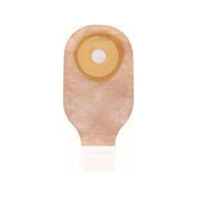 Hollister 88302 - Premier 12"LnR Clear Drain Pouch w/Filter&SoftFlex Oval Barrier,CTF to2 1/2"by3", BX 10