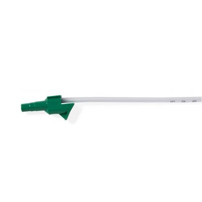 Medline DYND41802 - MEDLINE Angled DeLee Tip Suction Catheter, 14Fr Mully Coude Vacutip, Straight Pack, CS 100