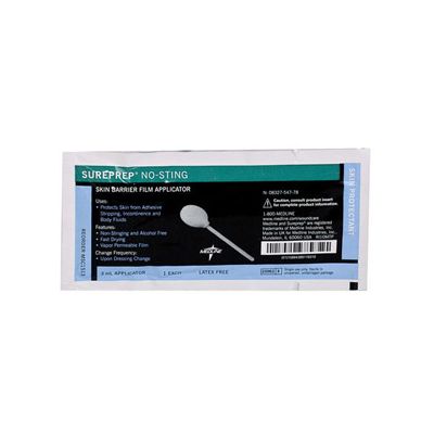 Medline MSC1513 - Sureprep No-Sting Skin Protectant Barrier Film, 3ml  Wand, CS100