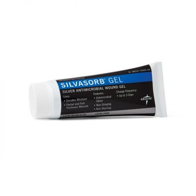 Medline MSC9301 - Silvasorb Hydrogel,1.5oz Tube-Antimicrobial Amorphous Gel with Silver,Latex Free, EA