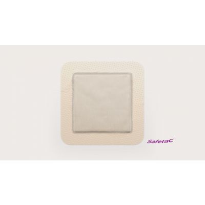 Molnlycke 395290 - MEPILEX Border Foam AG, 3" x 3" (7.5cmx7.5cm),  with Safetac Technology, BX 5