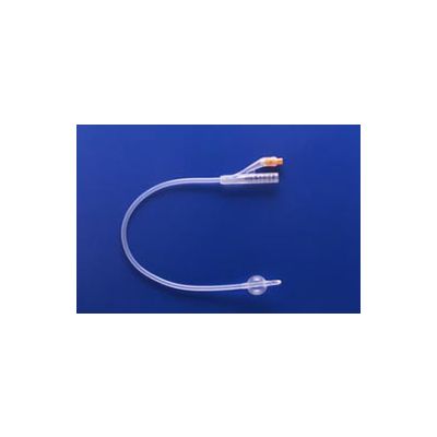 Rusch 171305140 - RUSCH FOLEY catheter, Tieman, 14fr 100% Silicone 2 way 5ml balloon, BX 5