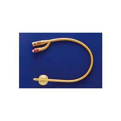 Rusch 180705240 - Rusch Gold LATEX  Foley Catheter 24Fr, 2-way, 5cc, Silicone coated, BX 10