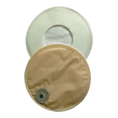 Stoma Cap Round - Acrylic tape collar
