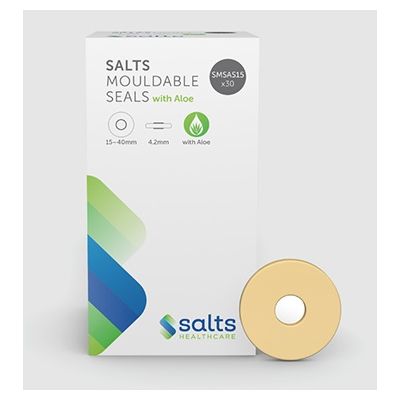 Salts Mouldable Seals with Aloe, Large, 15-100mm Diameter, 3mm Thickness