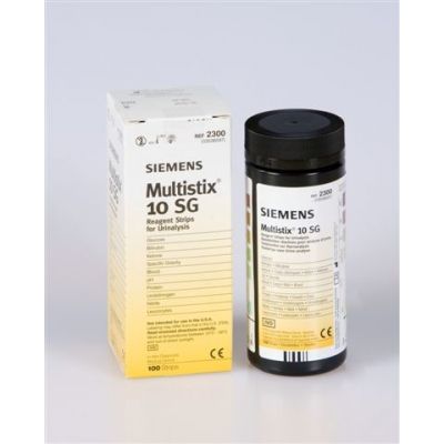 Siemens 2300A - Test strips for Glucose,Ketones,Protein,PH,Blood,Bilirubin&More(112-23008), BOTTLE 100